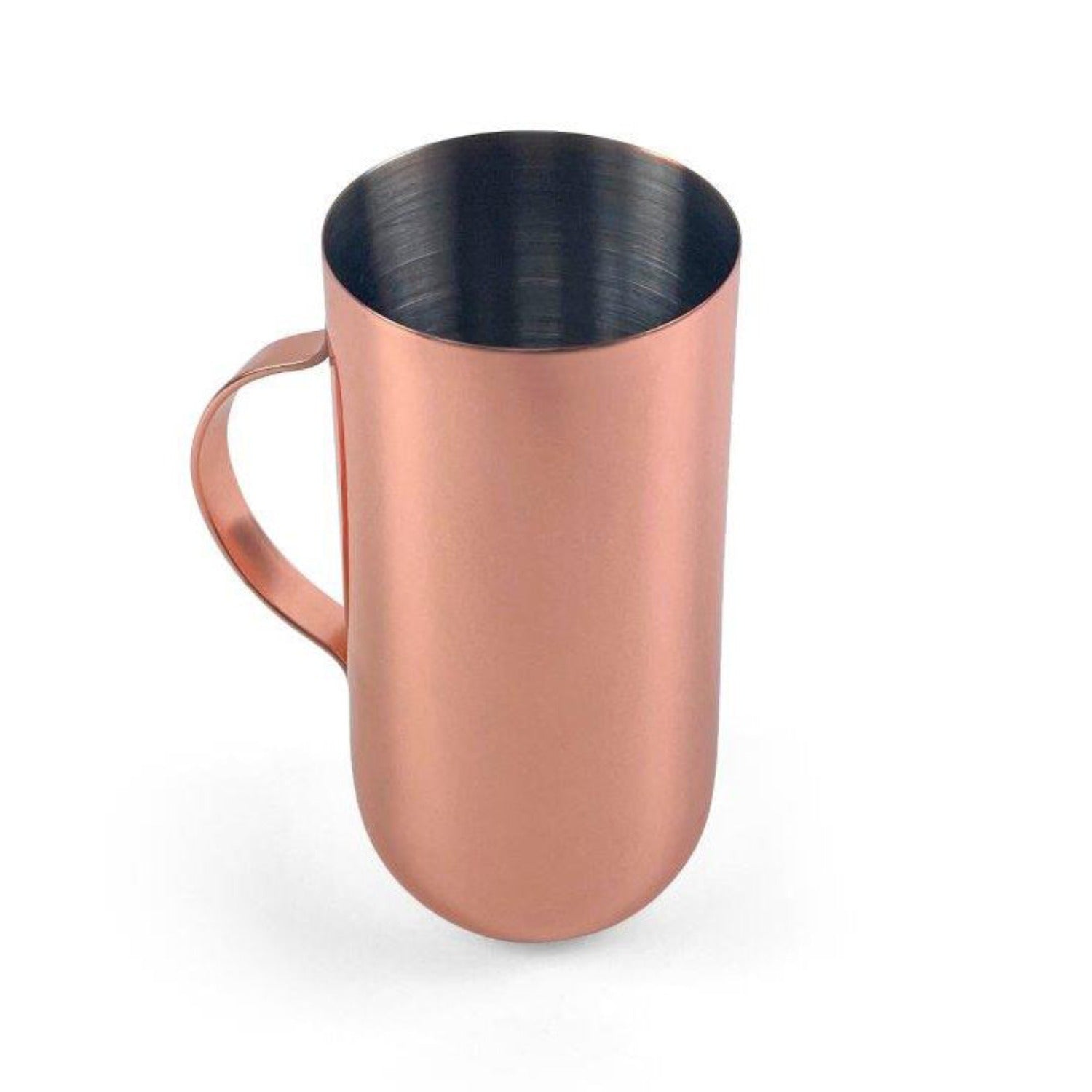 copper plated tall mug 450ml