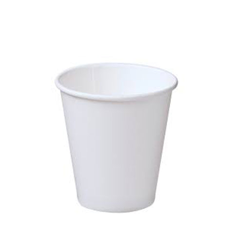 Single Wall White Takeaway Cup 8oz 1000pk