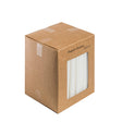 5.5" White Paper Straw 250pk