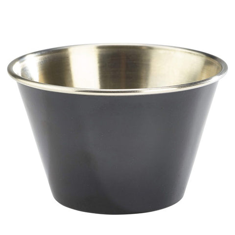 Stainless Steel Ramekin Black 6oz