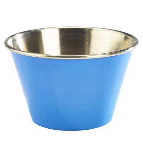 Stainless Steel Ramekin Blue 6oz