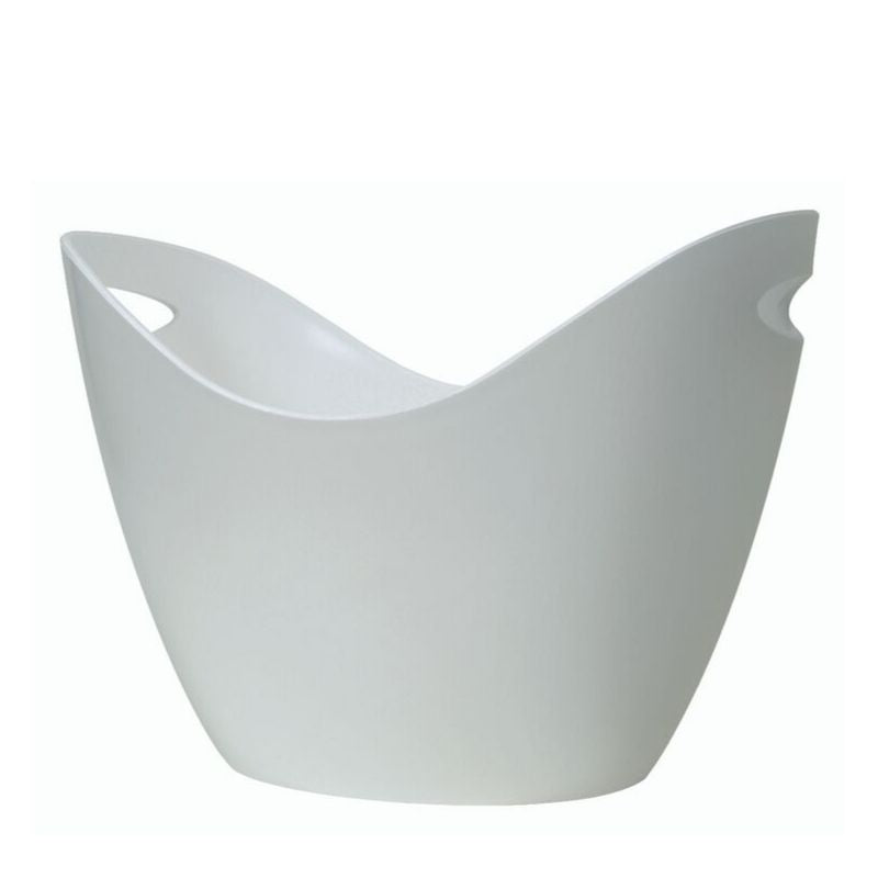 8 Litre Plastic Wine Cooler  White