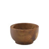 Acacia Wood Dip Pot 6cl/2oz