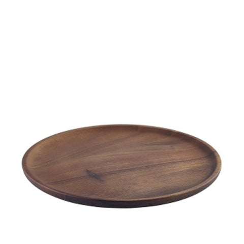 Acacia Wood Serving Plate 26cm