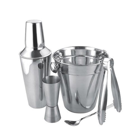 Apollo Stainless Steel 5 Piece Cocktail Set