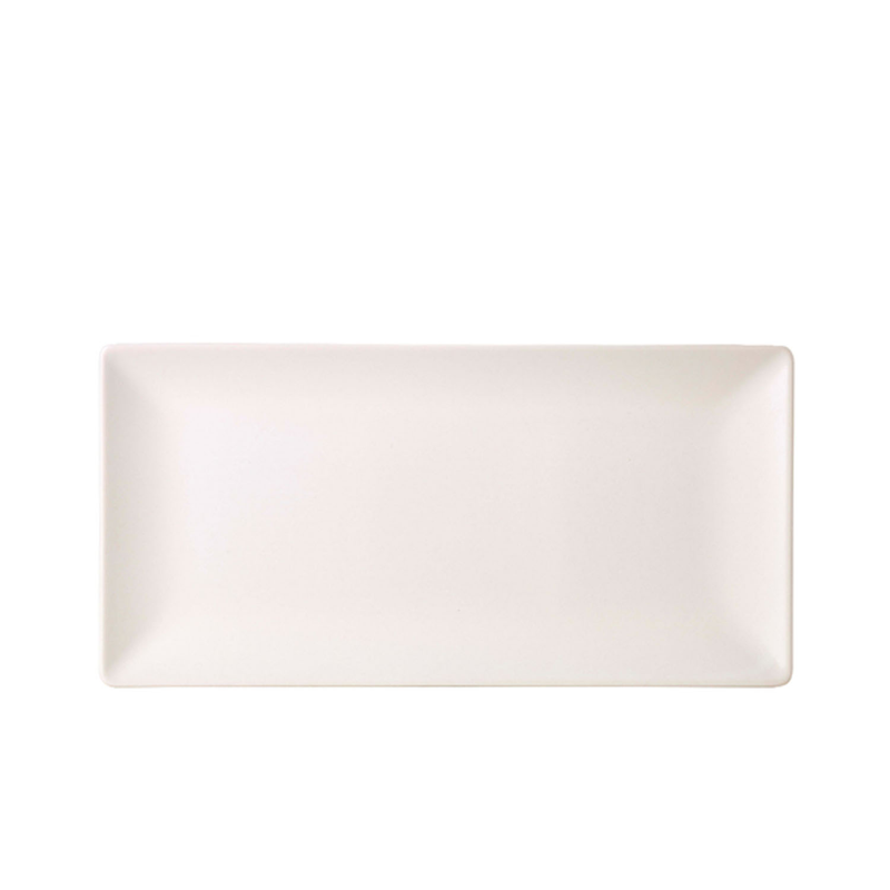 Luna Stoneware White Rectangular Plate 25 x 15cm/10 x 6