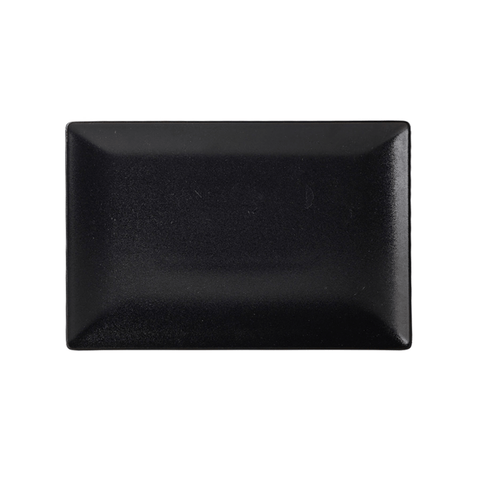 Luna Stoneware Black Rectangular Plate 30 x 20cm/12 x 8"