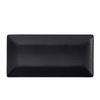 Luna Stoneware Black Rectangular Plate 30 x 15cm/12 x 6"