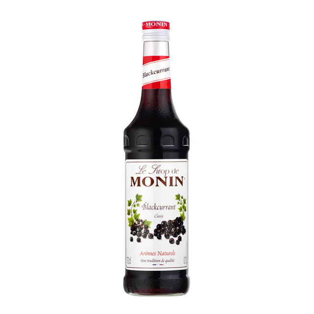 Monin Blackcurrant Flavoured Syrup 70cl Media