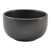 Terra Porcelain Black Round Bowl 12.5cm 6pk