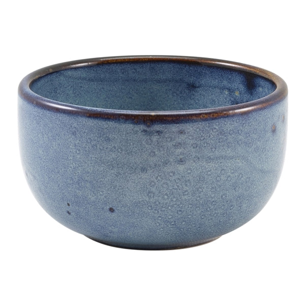 Terra Porcelain Aqua Blue Round Bowl 12.5cm 6pk