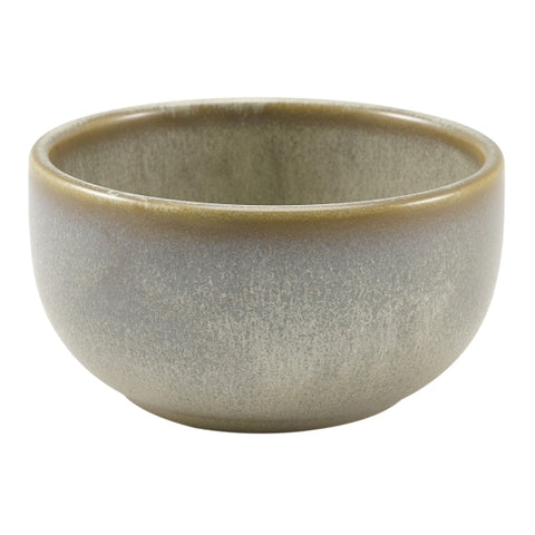 Terra Porcelain Matt Grey Round Bowl 12.5cm 6pk