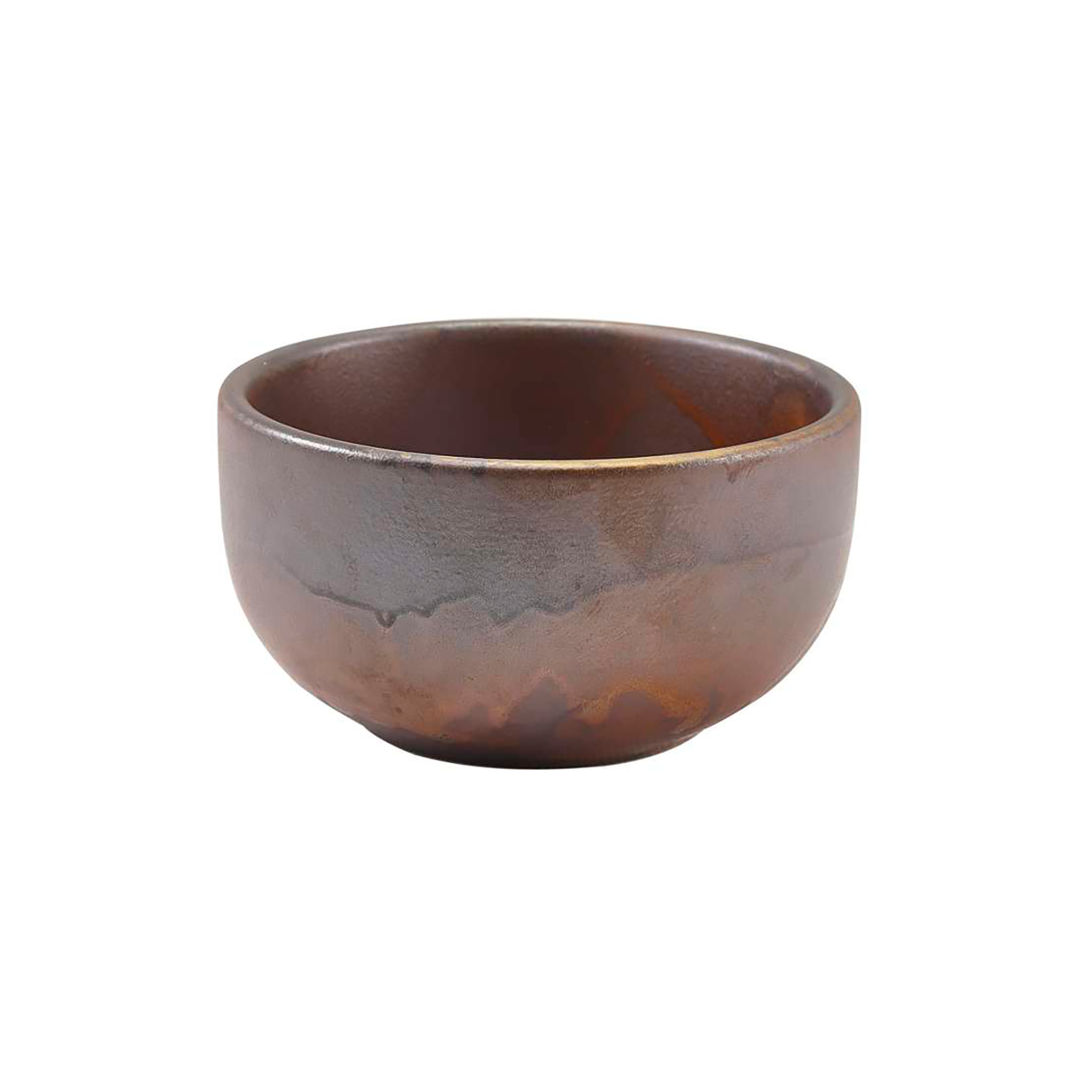 Terra Porcelain Rustic Copper Round Bowl 11.5cm