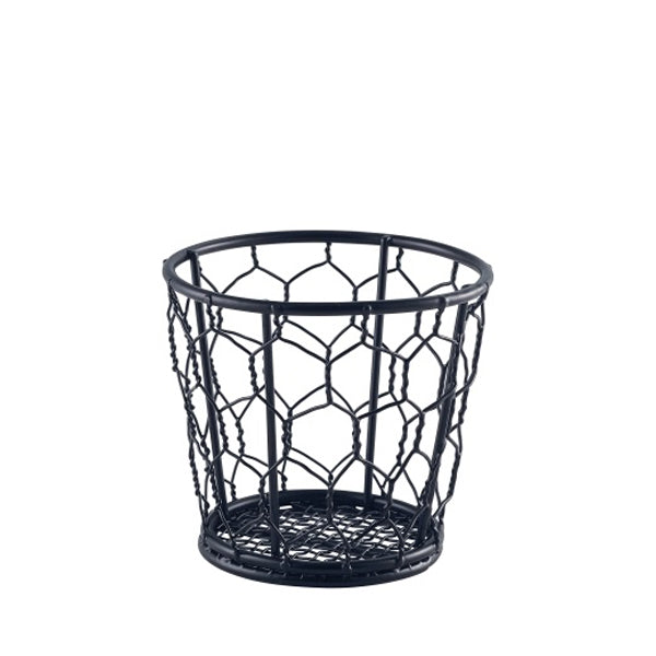Black Wire Basket 12cm