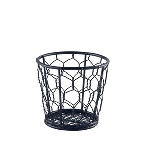 Black Wire Basket 10cm