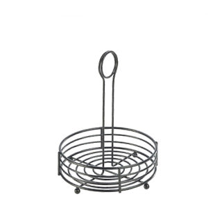 Black Wire Table Caddy 6.5 X 8.5 (H)