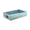 Blue Wash Acacia Wood Display Drawers GN 1/3