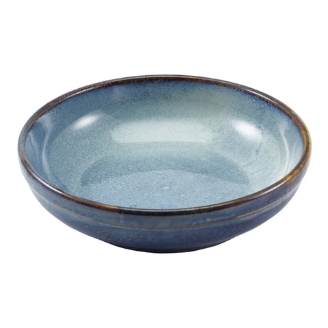 Terra Porcelain Aqua Blue Coupe Bowl 23cm 6pk