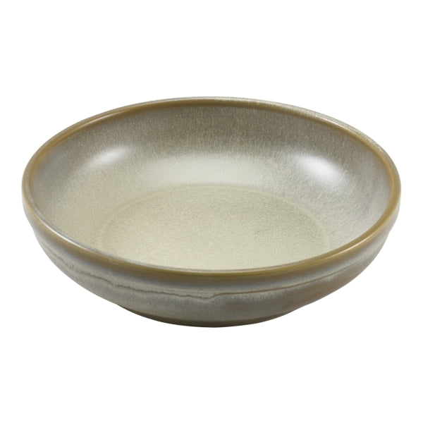 Terra Porcelain Grey Coupe Bowl 20cm 6pk
