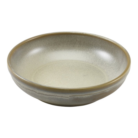 Terra Porcelain Grey Coupe Bowl 20cm 6pk