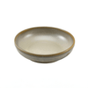 Terra Porcelain Matt Grey Coupe Bowl 23cm