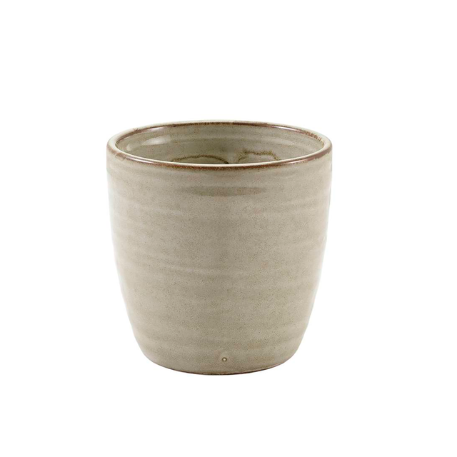 Terra Porcelain Grey Chip Cup 30cl/10.5oz