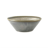 Terra Porcelain Matt Grey Conical Bowl 16cm