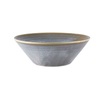 Terra Porcelain Matt Grey Conical Bowl 19.5cm