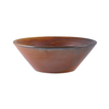 Terra Porcelain Rustic Copper Conical Bowl 19.5cm