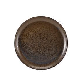 Terra Porcelain Black Coupe Plate 27.5cm