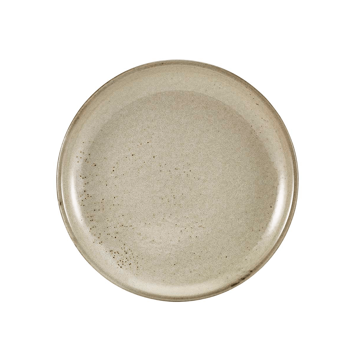 Terra Porcelain Grey Coupe Plate 24cm