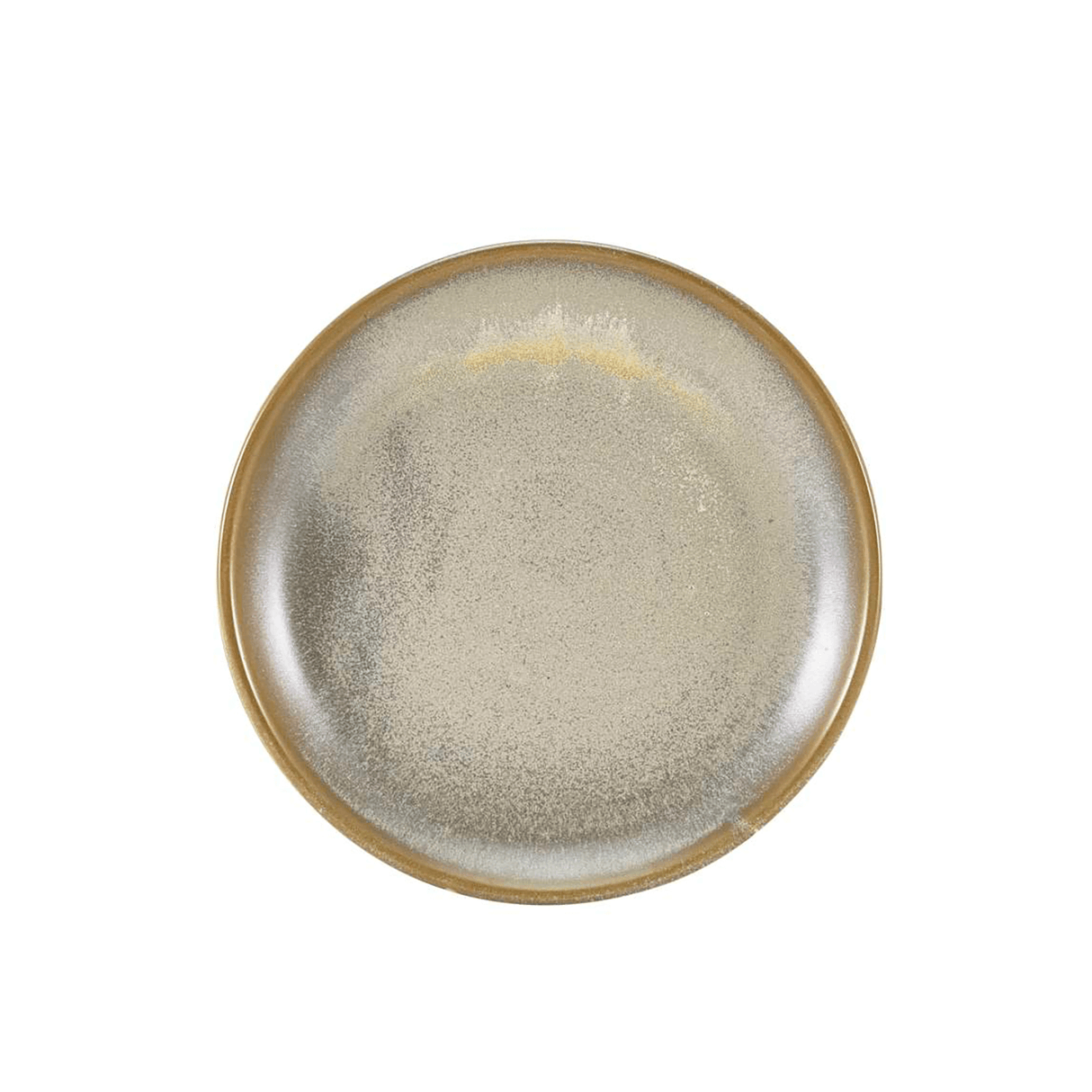 Terra Porcelain Matt Grey Coupe Plate 19cm