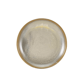 Terra Porcelain Matt Grey Coupe Plate 19cm