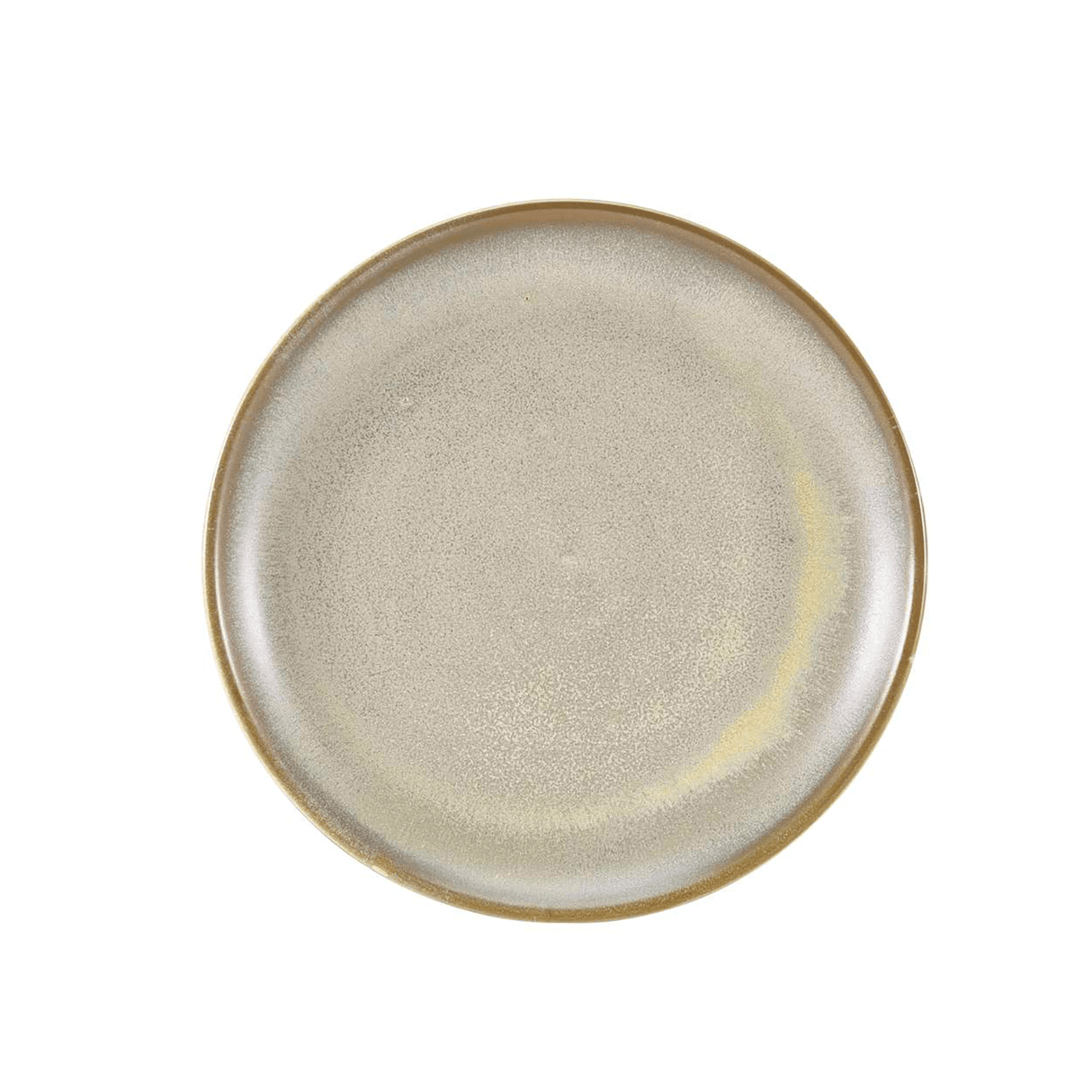 Terra Porcelain Matt Grey Coupe Plate 24cm