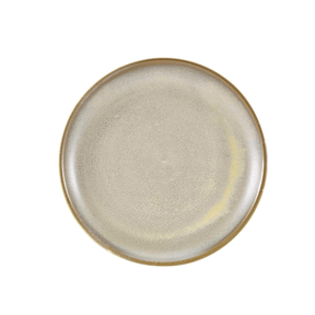 Terra Porcelain Matt Grey Coupe Plate 24cm