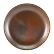 Terra Porcelain Rustic Copper Coupe Plate 24cm 6pk
