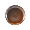 Terra Porcelain Rustic Copper Coupe Plate 24cm