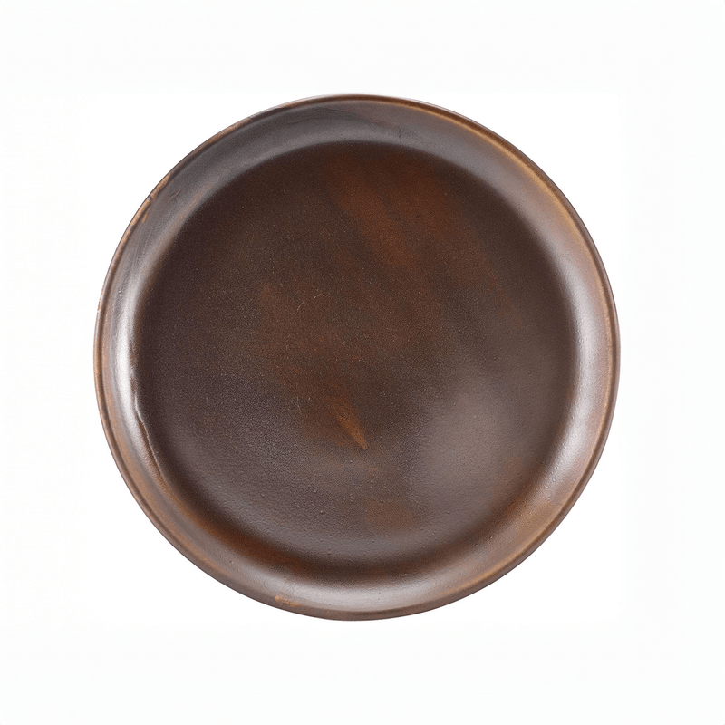 Terra Porcelain Rustic Copper Coupe Plate 30.5cm