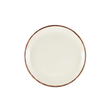 Terra Stoneware Sereno Brown Coupe Plate 19cm