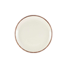 Terra Stoneware Sereno Brown Coupe Plate 19cm