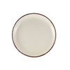 Terra Stoneware Sereno Brown Coupe Plate 24cm