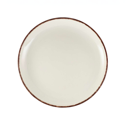 Terra Stoneware Sereno Brown Coupe Plate 27.5cm