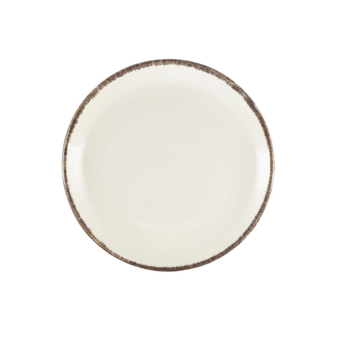 Terra Stoneware Sereno Grey Coupe Plate 19cm