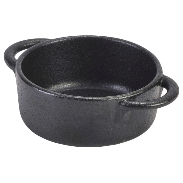 Cast Iron Effect Casserole Dish 9 x 4cm 6pk