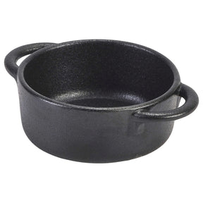 Cast Iron Effect Casserole Dish 9 x 4cm 6pk