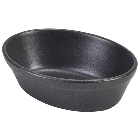 Cast Iron Effect Oval Pie Dish 16cm 6pk