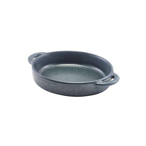 Forge Graphite Stoneware Round Dish 14.5 x 13 x 3cm