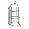 Birdcage Plate Stand With Plates