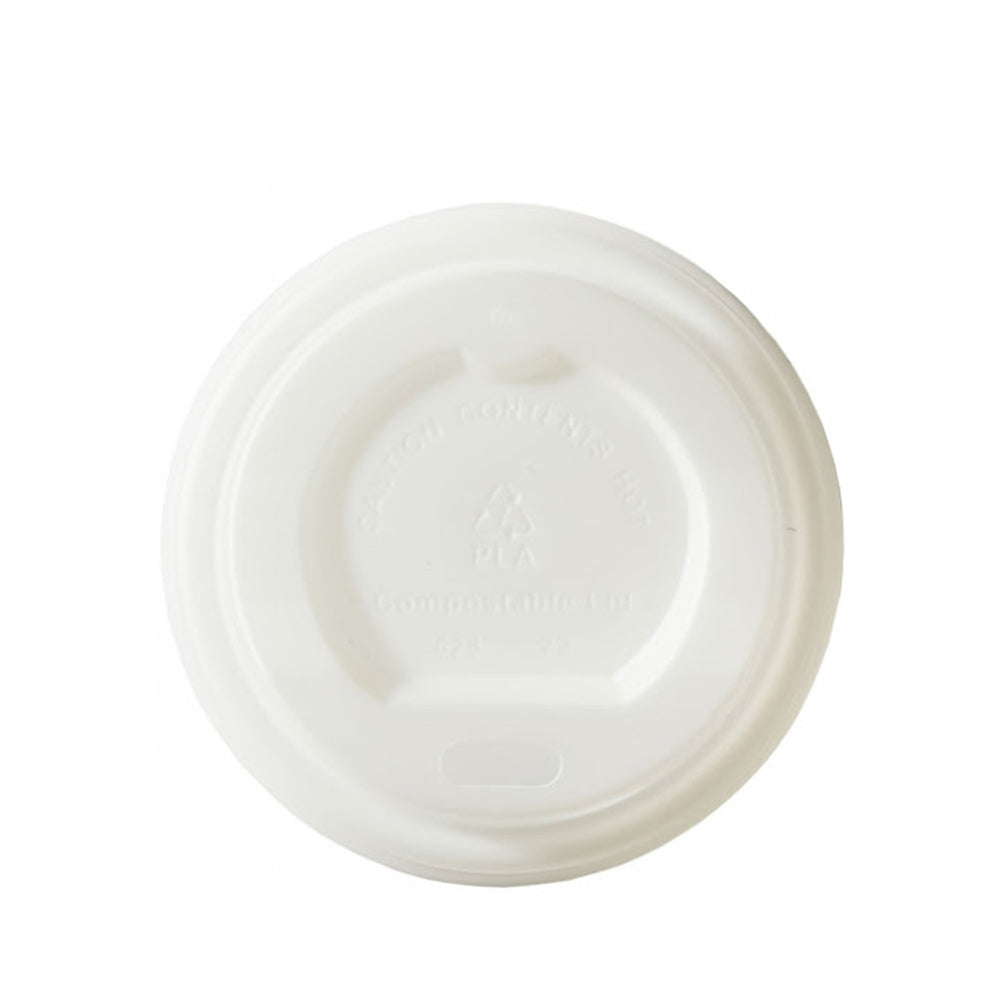 Compostable Hot Cup Lids For 4oz x 1000pk