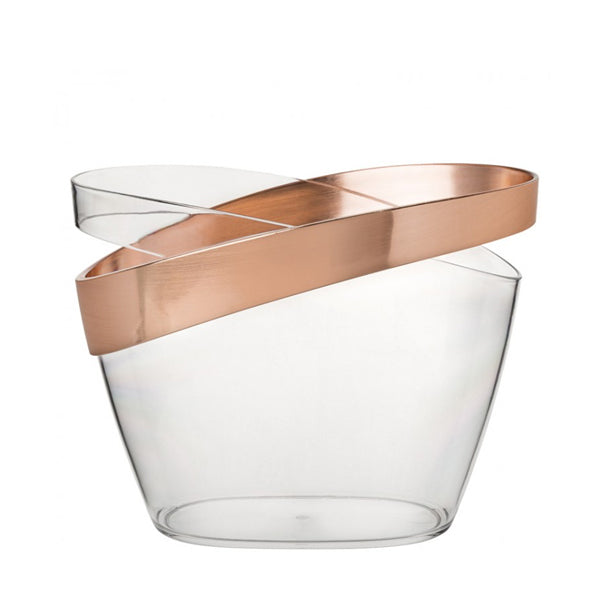 Copper Banded Champagne Bucket 12" (30.5cm)